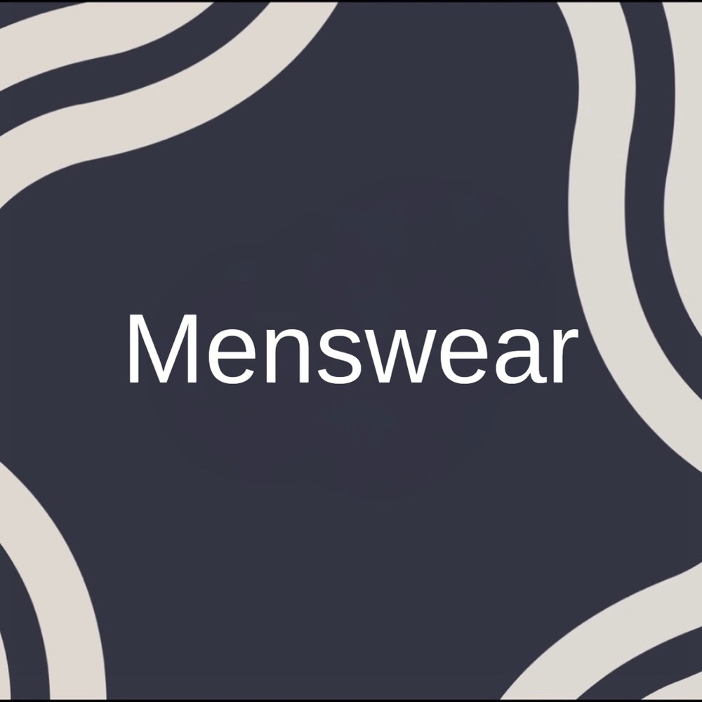 Menswear Items